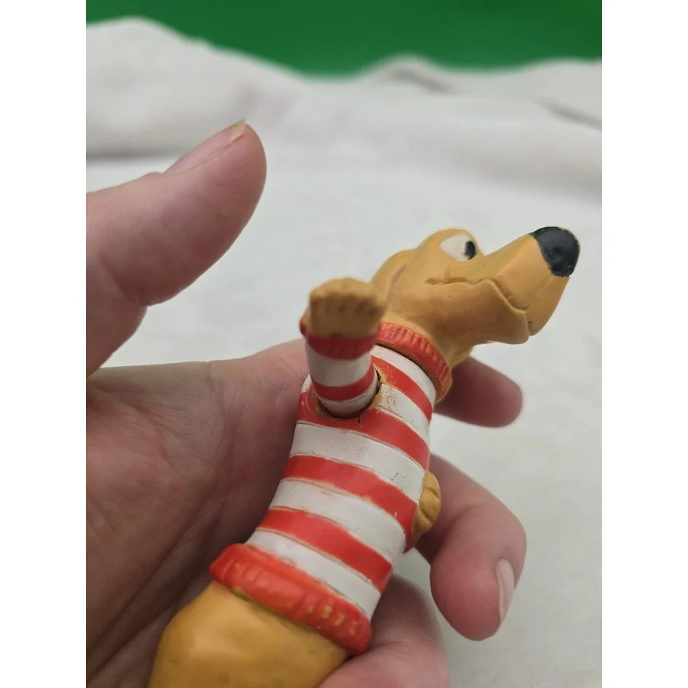 Vintage Beauregard Hound Soft Vinyl‎ Rubber Toy Figure (Walt Kelly 1969)